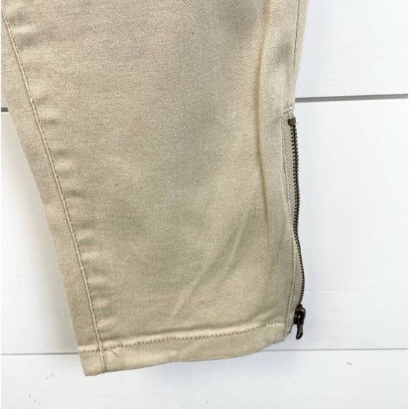 NEW Bongo Juniors Anklebiter Twill Pants Mid Rise Cotton Blend Zip Ankle Stretch - Picture 5 of 13